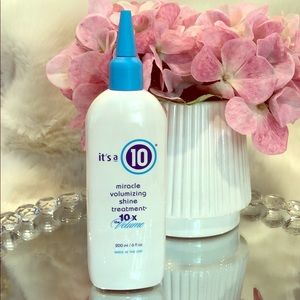 It’s a 10 - Miracle volumizing shine treatment